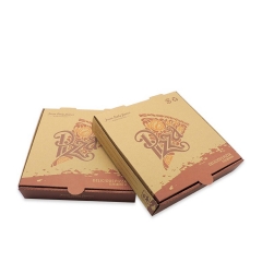 China supplier Cheap Kraft Paper Pizza Box 12 inch