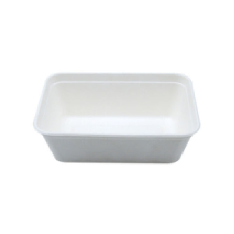 1000ML Rectangle Sugarcane Tray