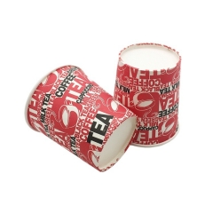 wholesale to go disposable coffee paper cup single wall