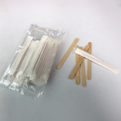 Individual Wrap Cheap Natural Birch Wooden Sticks for Ice Cream