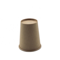 2020 Compostable Kraft Paper Cup For Hot Coffee