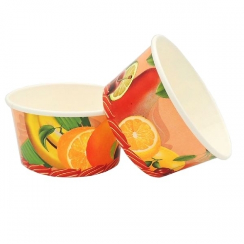 16oz Disposable Salad Bowl Paper Bowl With Custom Logo