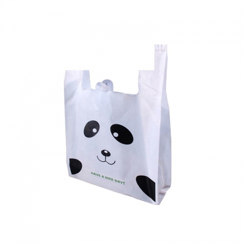 China biodegradable compostable cornstarch logo shopping bags