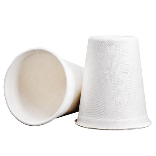 Disposable Water Compostable Cups Hot Drink Biodegradable Cups Sugarcane