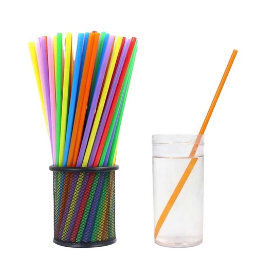 Eco-friendly Wholesale Disposable Custom Color PLA Straws For Milk