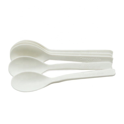 Bulk Size Eco Friendly Biodegradable Disposable Ice Cream Tasting Spoon