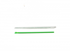 Anhui Nature Recyclable PLA Drinking Straw Spoon at Diameter 6mm