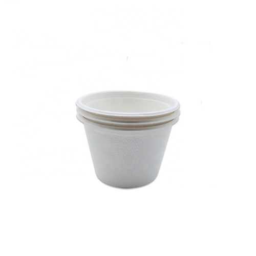 4oz 100 Biodegradable Sugarcane Bagasse Sauce Cup