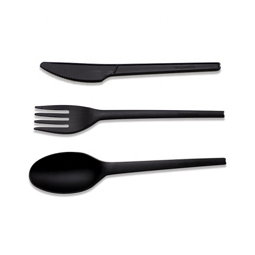 100% Biodegradable Forks Spoons Knives CPLA Cutlery