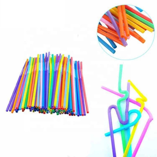 Compostable Plastic Bend Biodegradable Bubble Tea Straw