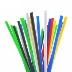 100% biodegradable disposable plastic drinking pla straw