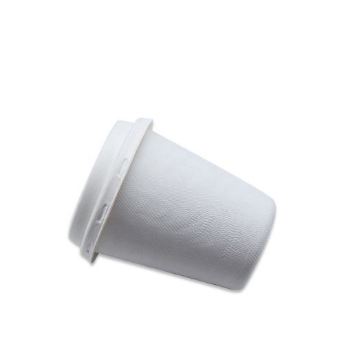 Biodegradable Compostable Sugarcane Pulp Packing Cup With Bagasse Lid