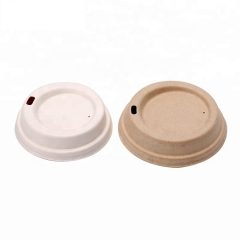 Reusable Takeaway Cup Tray Bagasse Pulp Disposable Coffee Cup Holder