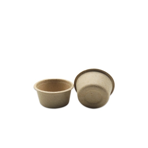 100% biodegradable compostable customzied 2 oz sugarcane sauce cup