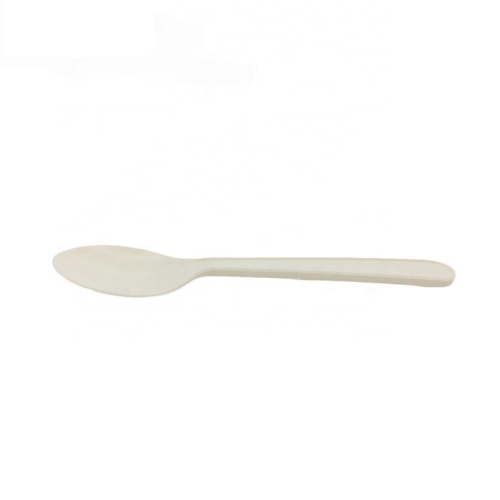 Amazon Market Biodegradable Disposable Compostable Cornstarch Baby Spoon