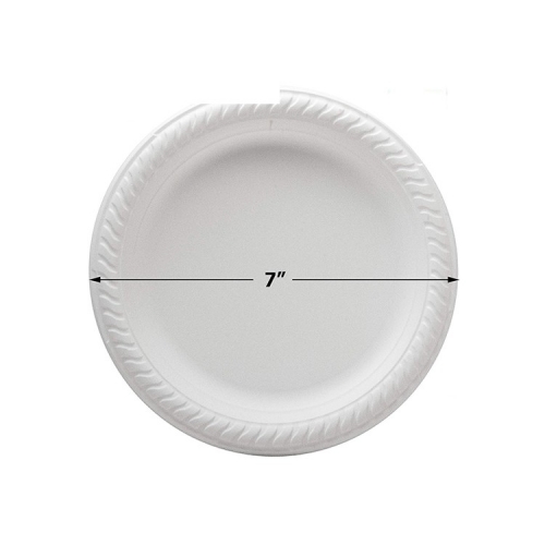 9 inch Round Biodegradable Plastic Cornstarch Disposable Plate