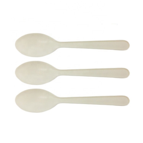 Eco-green Tableware Bioplastic 5 Inch Cornstarch Spoon for Tea