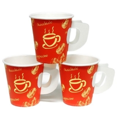 Anqing Manufacturer Disposable Single Wall Paper Cup For Coffee