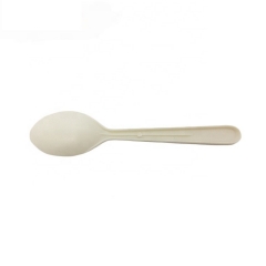 Amazon Market Biodegradable Disposable Compostable Cornstarch Baby Spoon