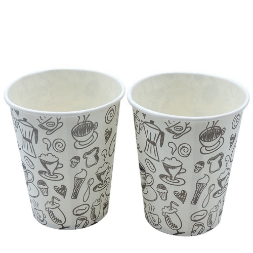 Disposable 9oz Paper Cup with handle