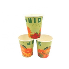 Hot Sale 9OZ Disposable Cold Drink Paper Cup With Lids