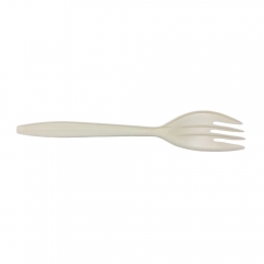 Eco-friendly biodegradable 6 inch disposable corn starch fork