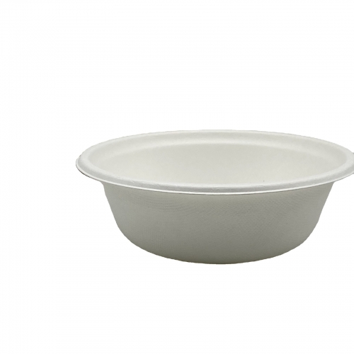 Biodegradable Popular Middle Size Bagasse Pulp Biodegradable Bowl for Salad