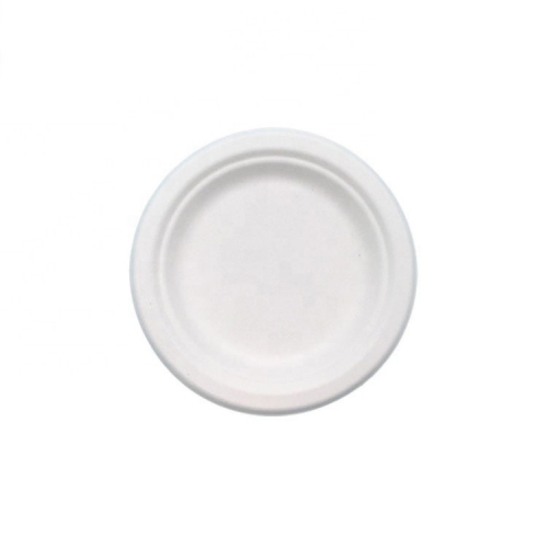 Microwaveable disposable 100% degradable dinner plate