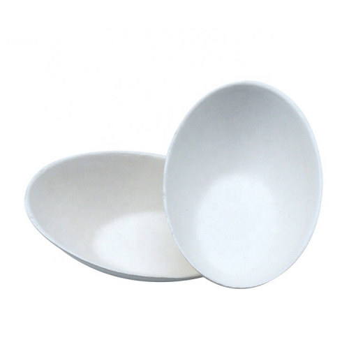 Compostable Eco-friendly Sugarcane Bagasse Mini Plates For Food