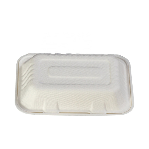 Take Away Food Container Custom Disposable Microwave Food Container Bagasse Takeaway Box