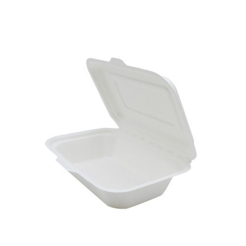 600ml disposable Sugarcane Bagasse food container