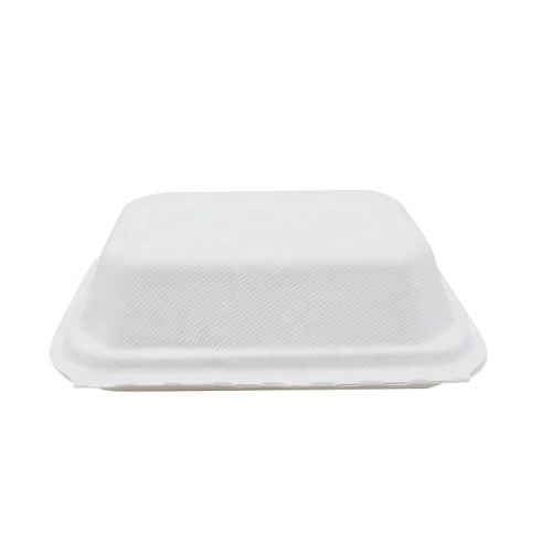Biodegradable Box Sugarcane Biodegradable Clamshell Food Container