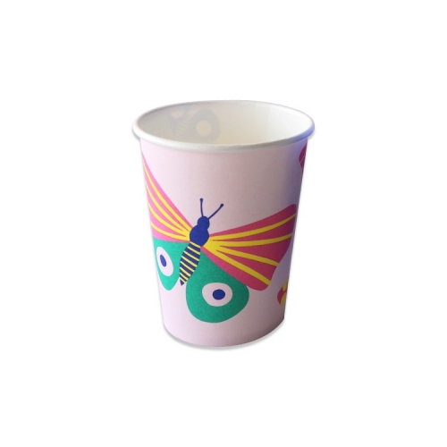 Biodegradable Paper Cup PLA Paper Hot Coffee Cup Vending Custom Design