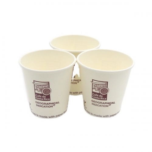6A Disposable Single Wall PLA Paper Cup