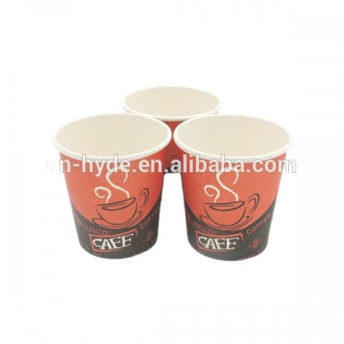 6oz Disposable Paper Hot Cups Coffee Cup