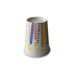 Biodegradable PLA Single Wall Paper Cup Drinking Disposable Paper Cup