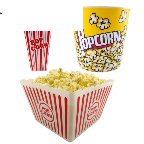 Whosale Custom Fats Food popcorn paper bucket