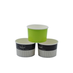 Recycled Custom Printed Paper Material Disposable Ice Cream Cup