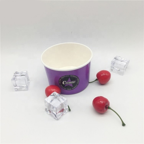 100% Biodegradable Customized Design Ice Cream Cup