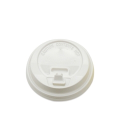 tea cup lids reusable disposable leakproof PLA coffee cup lid