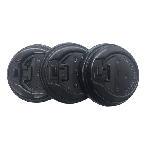 Different types hot coffee cup lids ps material