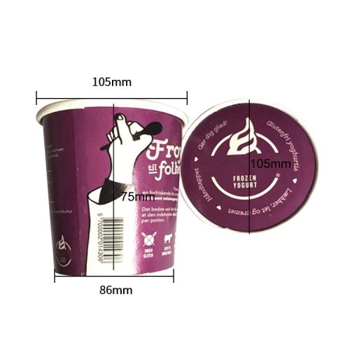 High Quality Disposable Ice Cream Cup