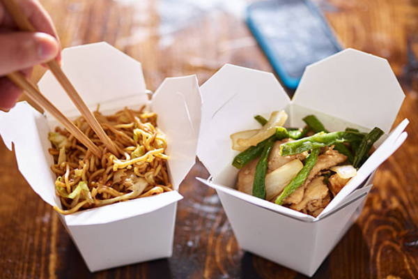 Green food packaging: Eco-friendly take away lunch box