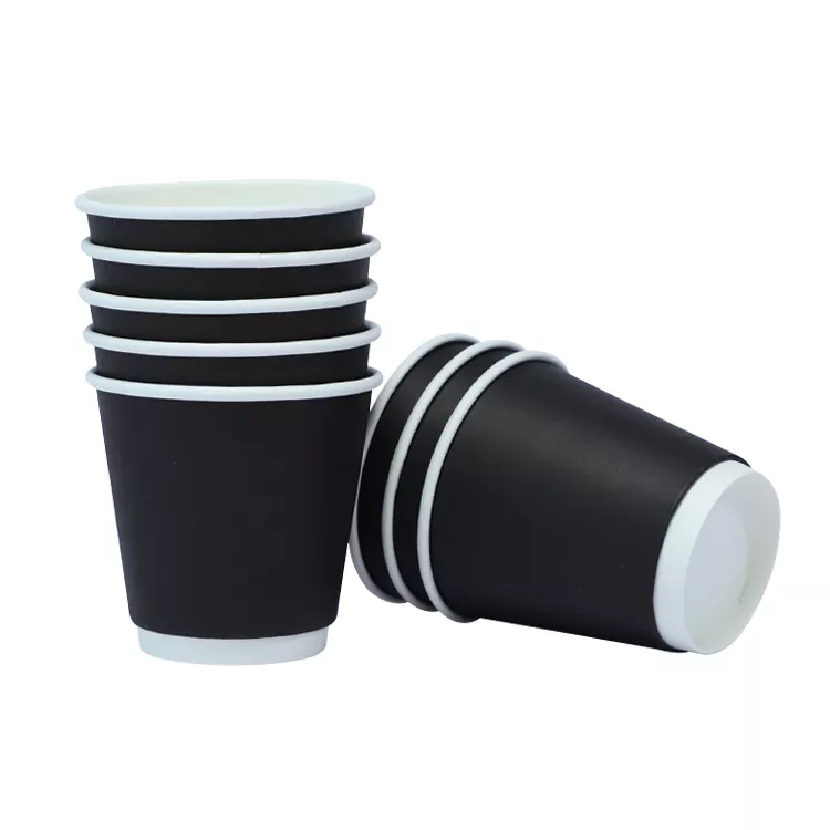 New arrival biodegradable takeaway 8 oz double wall disposable coffee paper cup