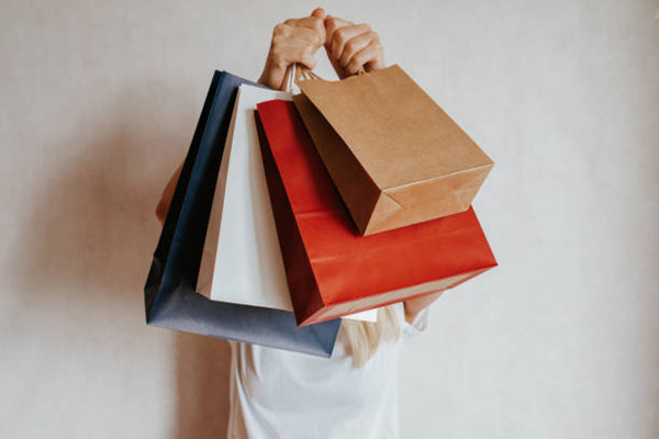 custom shopping paper bags