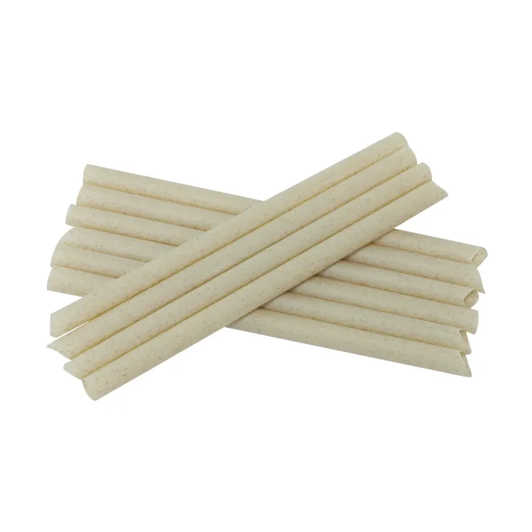 Compostable Fashion Sugarcane Straws Sugarcane Bagasse Paper Pulp Straws