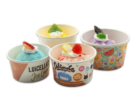 Disposable Ice Cream and Frozen Yogurt Supplies