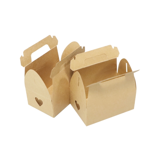 Portable cake box disposable cake containers with lids