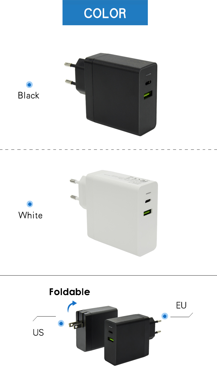 63w Dual Port Usb Wall Charger