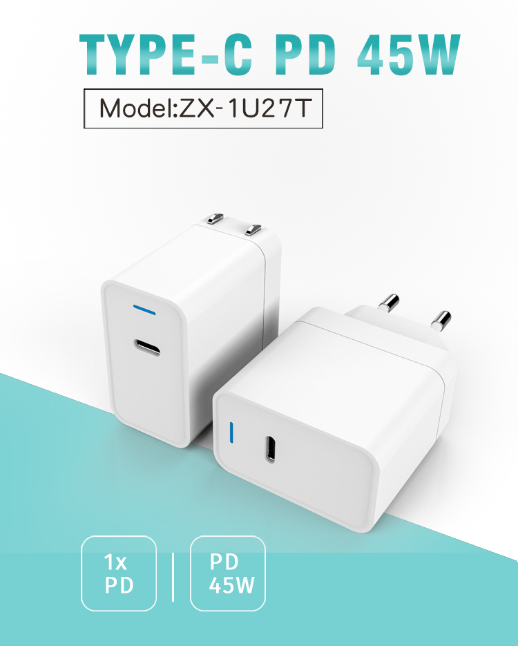 45w pd 3.0 wall charger